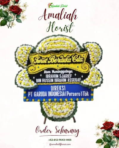 Papan Bunga Duka di Banjaranyar